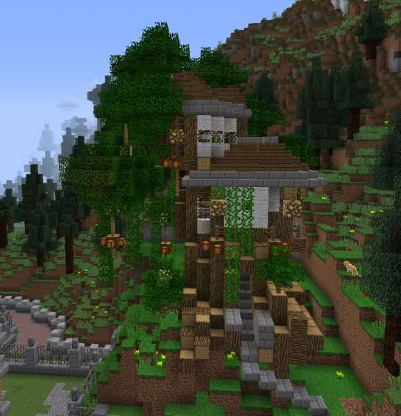 Fantasy Tree House - GrabCraft - Your number one source for MineCraft ...