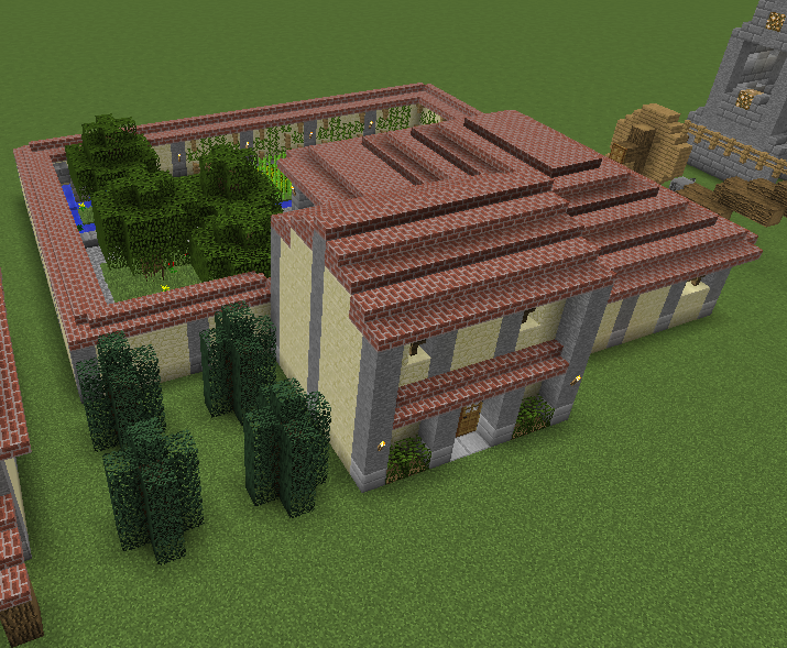 Minecraft Casa Romana : r/Minecraftbuilds