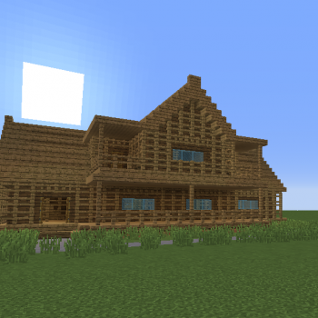 Wooden Tavern 2 - Blueprints for MineCraft Houses, Castles, Towers, and ...