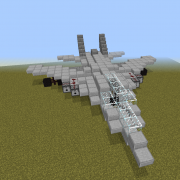 Fighter Jet with Working Cannons 1